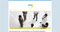 Desktop Screenshot of ppa-personal.com